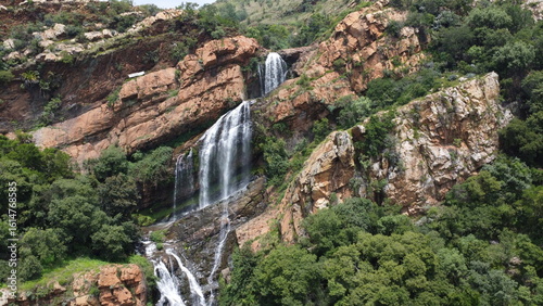 Majestic Waterfall at Walter Sisulu National Botanical Garden