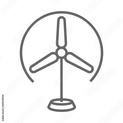Wind Farm icon design