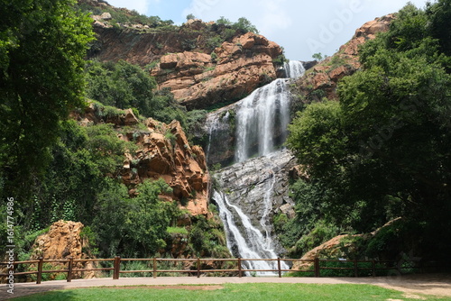 Majestic Witpoortjie Waterfall in Walter Sisulu Botanical Garden