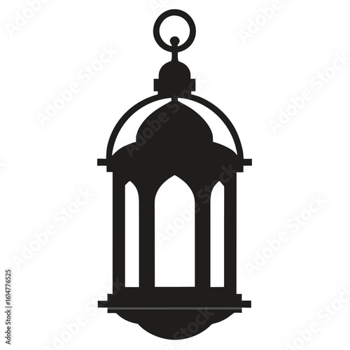 vintage birdcage isolated on white