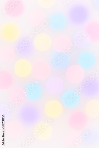 colorful bokeh background