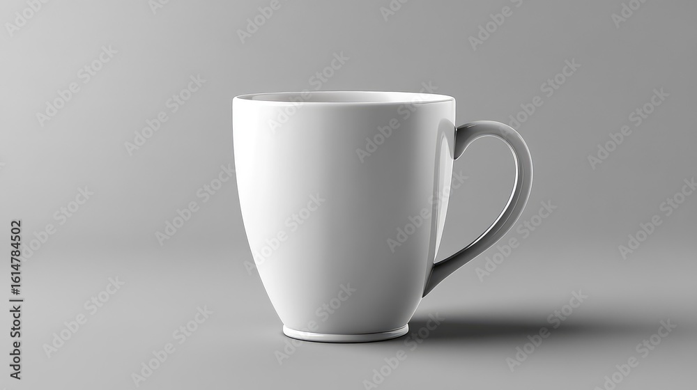 Fototapeta premium ceramic coffee mug isolated