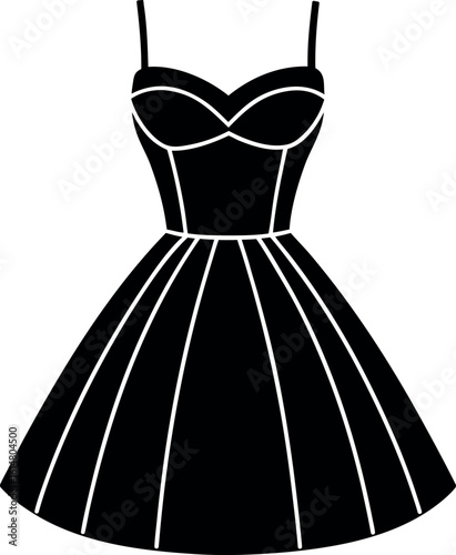 Strappy Dress Silhouette