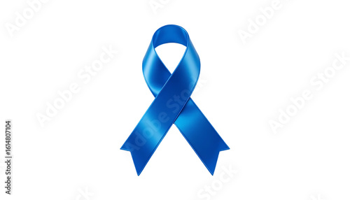Blue Ribbon World Prostate Cancer Day PNG Transparent Background