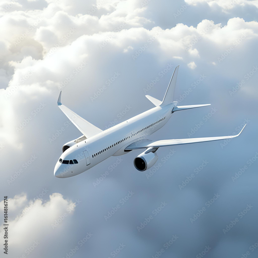 Obraz premium airplane in the sky