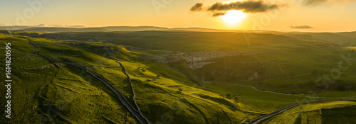 Dramati Sunrise over Malham Cove