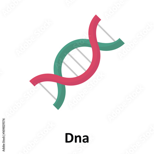 Dna Vector Icon which can easily modify or edit
