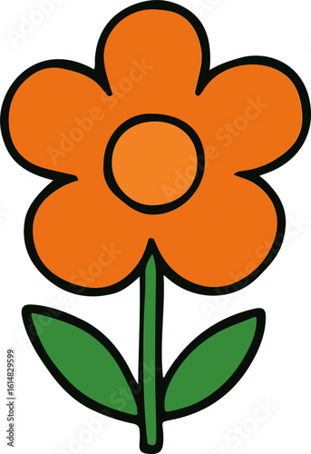 abstract flower icon