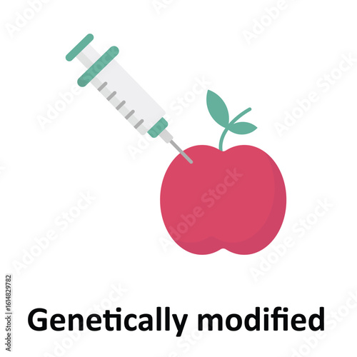 Genetically modified Vector Icon which can easily modify or edit