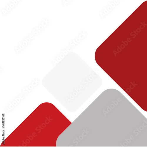 Red White Geometric Corner Free Download Red White Geometric Corner - GFXLoad