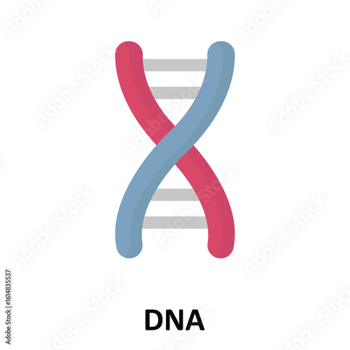 Dna Vector Icon which can easily modify or edit