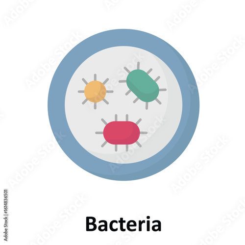 Bacteria Vector Icon which can easily modify or edit