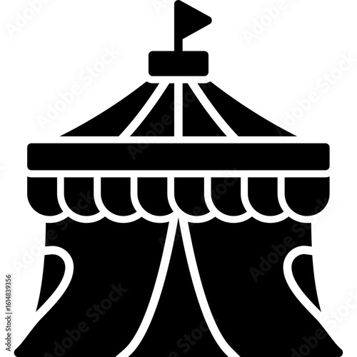 Circus Tent Icon