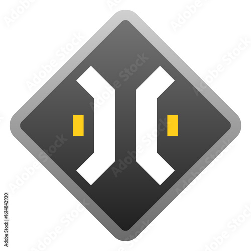 Arrow Road Sign Icon