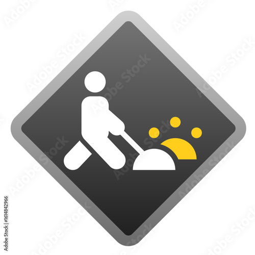 Arrow Road Sign Icon