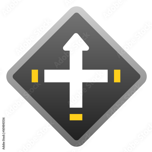 Arrow Road Sign Icon