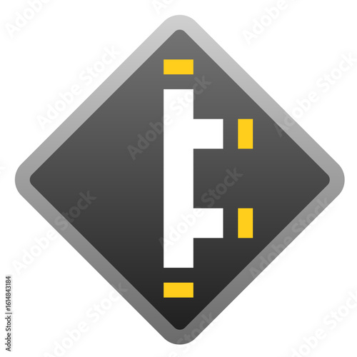 Arrow Road Sign Icon