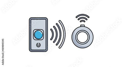 Smart Home Wireless Button and Remote Control Devices