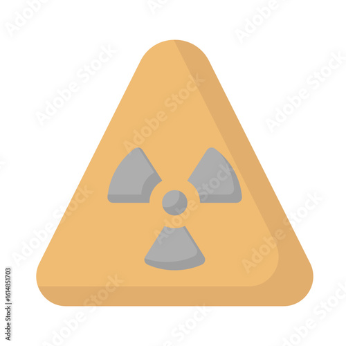 Ionizing radiations Vector Icon which can easily modify or edit