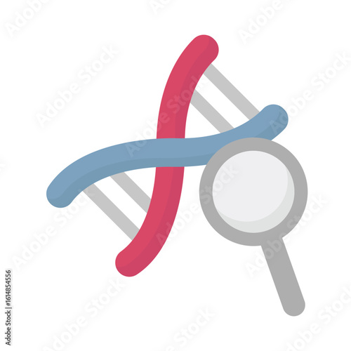 Dna research Vector Icon which can easily modify or edit