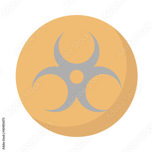 Biohazards Vector Icon which can easily modify or edit