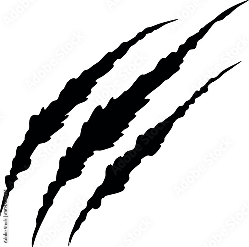 Animal Claw scratches mark silhouette vector,  dog scratches signs, tiger scratches signs, lion scratches signs cat scratches signs, dinosaur scratches signs