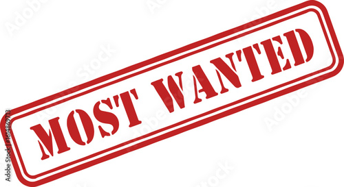  A red, angled "Most Wanted" stamp. This graphic is excellent for highlighting best-selling products or creating fun, eye-catching marketing campaigns for popular items.