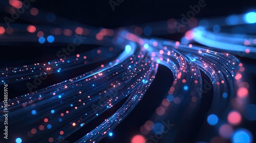 bending warping fiber optic cable