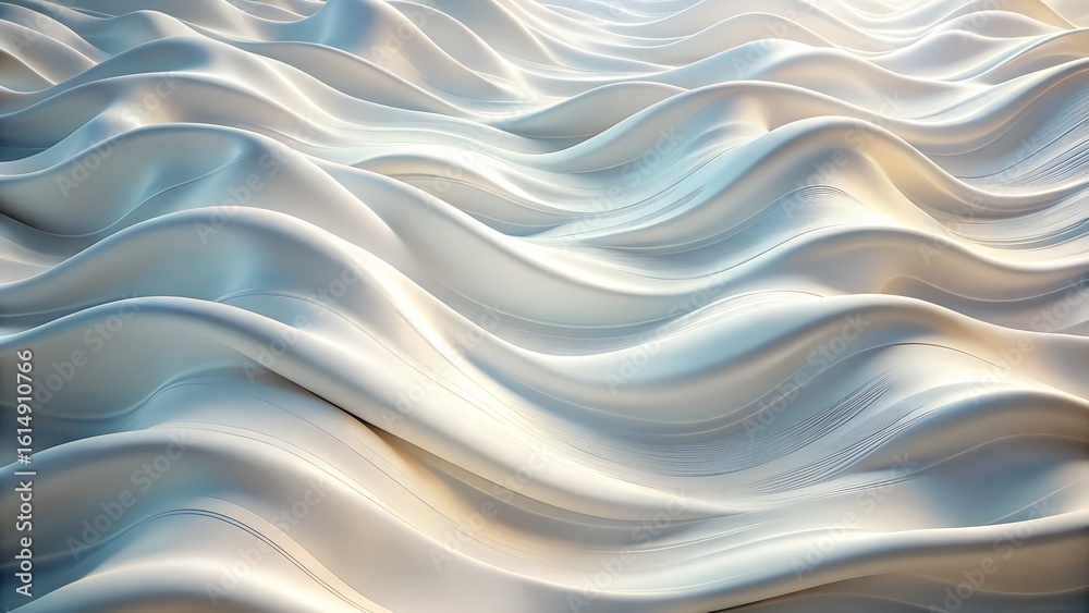 Abstract Pearl Waves Background with Soft Light and Smooth Texture Abstract Pearl Waves Background with Soft Light and Smooth Texture