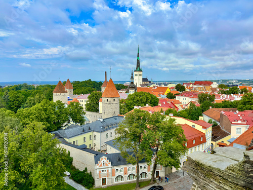 Blick über die Altstadt von Tallinn