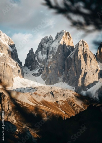Dolomites mountains in Italy, Cortina D Ampezzo