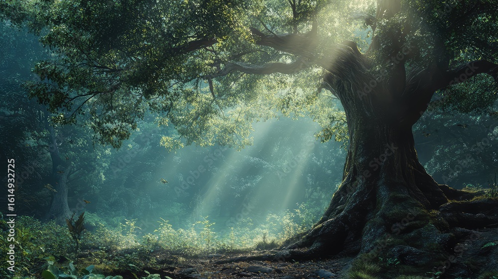 Obraz premium whispering magical trees