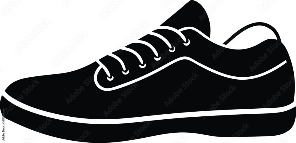 shoelace vector icon