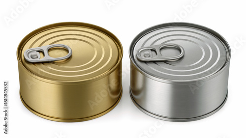 Metal Cans with Pull Tabs