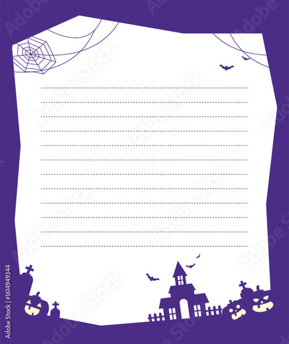 Halloween empty background