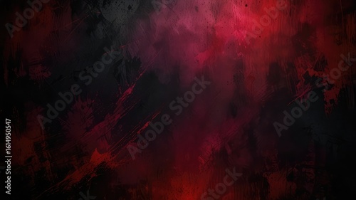 Abstract textured background with deep red and black hues.