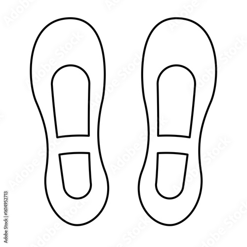 pair of flip flops