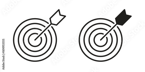 Dart icon set, line and black glyph style for food app website.