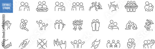  Community and Team Icons – Unity, Group, Support, Collaboration, Diversity, People, Connection, Inclusion
