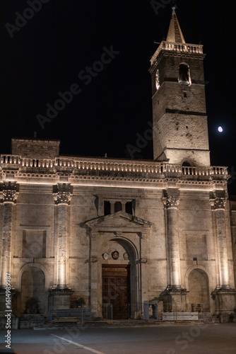 Ascoli Piceno at night