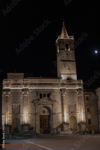 Ascoli Piceno at night