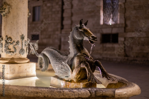 Ascoli Piceno at night