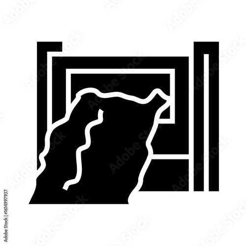 Hydroelectric Dam icon design