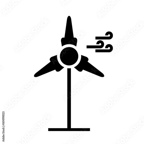 Wind Power icon design