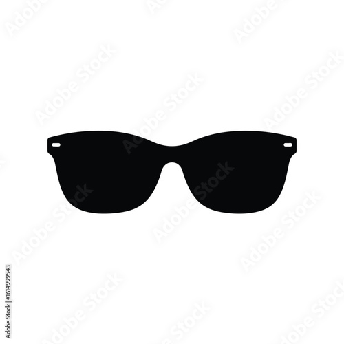 Black sunglasses icon eyewear accessory