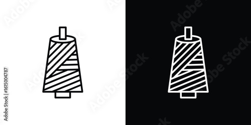 Thread icon vector illustration - high quality black style vector icons