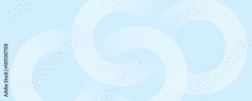 Modern abstract background. Glossy white gradient circle lines. Minimal geometric pattern. Simple graphic elements. Futuristic concept. Suitable for cover, poster, banner, brochure, eps10.