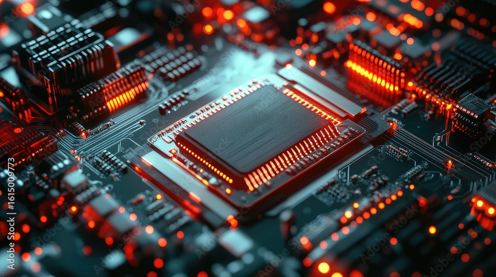 Obraz premium esp32 sliding microcontroller