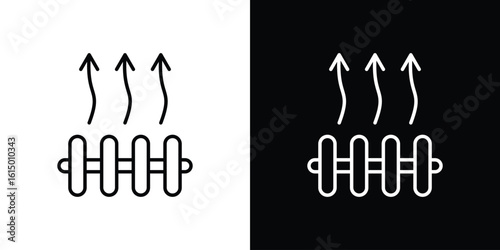 Heat icon vector illustration - high quality black style vector icons