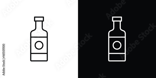 Gin icon vector illustration - high quality black style vector icons